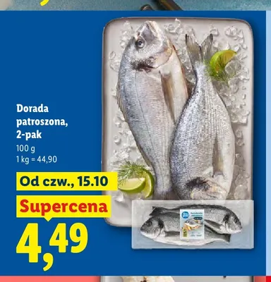 Dorada patroszona 2-pak promocja w Lidl