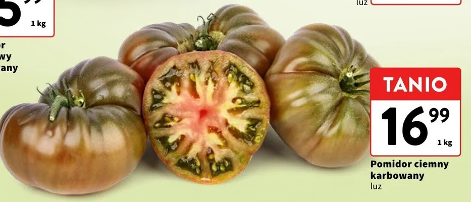 Pomidor ciemny karbowany luz promocja w Intermarche