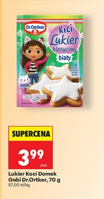 Lukier Koci Domek Gabi Dr.Oetker promocja w Biedronka