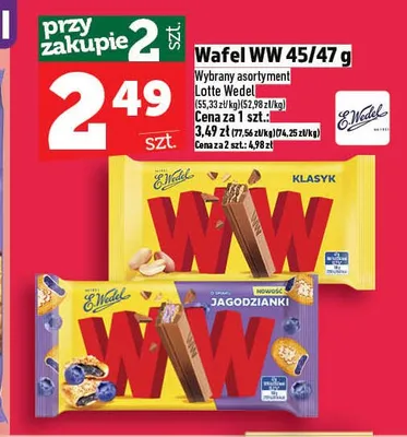 Wafel WW promocja w TOPAZ