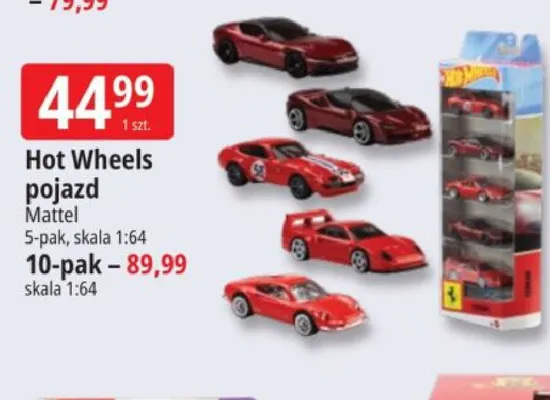 Pojazd Hot Wheels promocja w Leclerc
