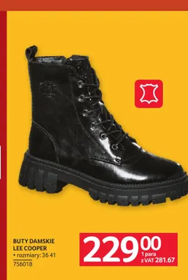 Buty damskie Lee Cooper promocja w Selgros
