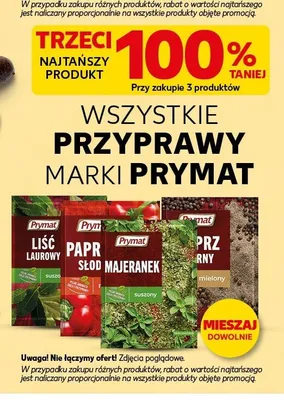 Majeranek suszony Prymat promocja w Kaufland