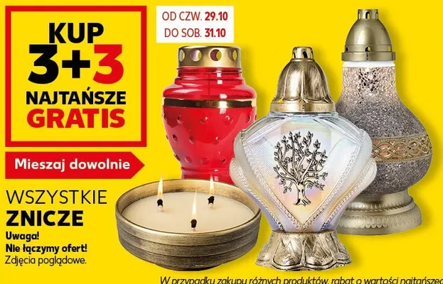 Znicze promocja w Kaufland