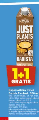 Napój roślinny owies Barista Tymbark promocja w Twój Market