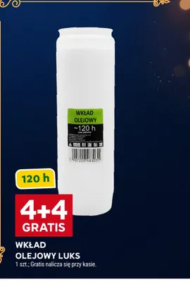 Wkład olejowy Luks promocja w Stokrotka