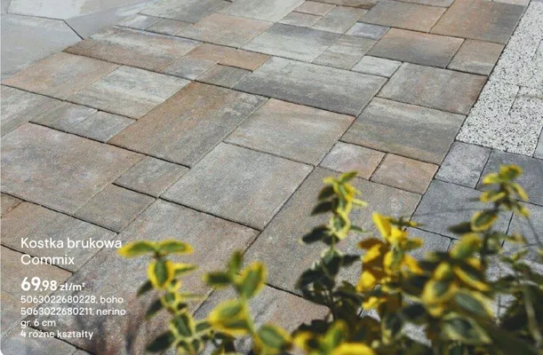 Kostka brukowa Commix promocja w Castorama