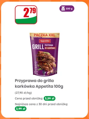 Przyprawa do grilla karkówka Appetita promocja w Dino