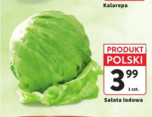 Sałata lodowa promocja w Intermarche