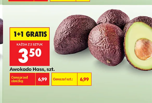 Awokado Hass promocja w Biedronka