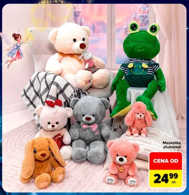 Maskotka pluszowa promocja w Carrefour