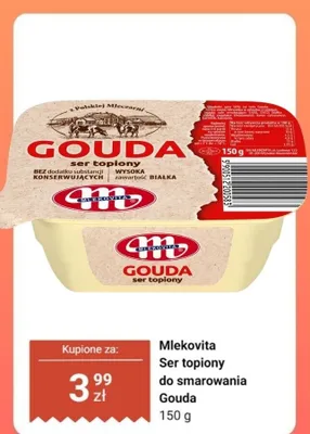 Ser topiony do smarowania Gouda promocja w Dino