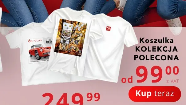 Koszulka KOLEKCJA POLECONA promocja w Poczta Polska