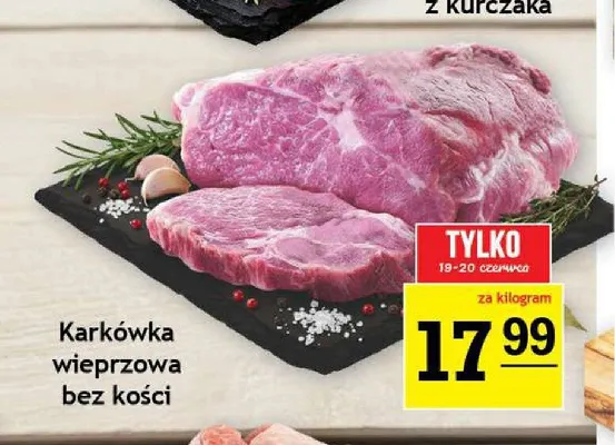 Karkówka wieprzowa bez kości promocja w Gram Market