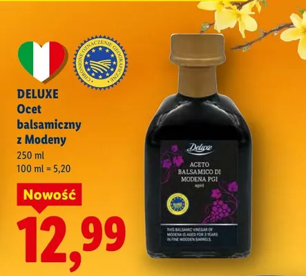 Ocet balsamiczny z Modeny promocja w Lidl