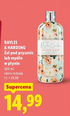 Żel pod prysznic lub mydło w płynie promocja w Lidl