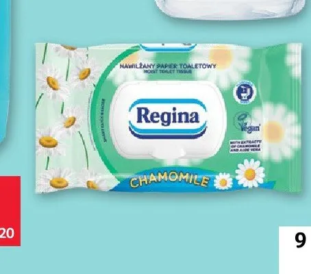 Papier toaletowy nawilżany Regina Chamomile promocja w Selgros
