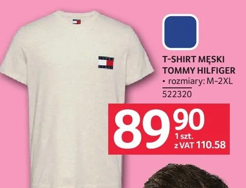 T-shirt męski Tommy Hilfiger promocja w Selgros