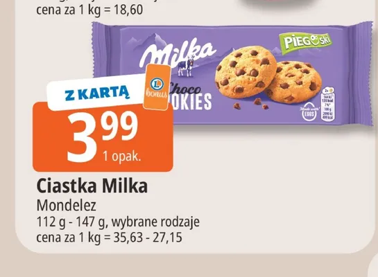 Ciastka Milka promocja w Leclerc