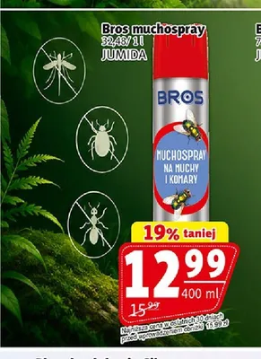 Spray na muchy i komary Bros Muchospray promocja w Prim Market