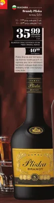 Brandy Pliska Ambra 0,5l promocja w POLOmarket