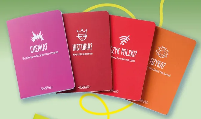 Zeszyt tematyczny A5 60 kartek Herlitz promocja w Biedronka