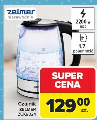 Czajnik ZELMER ZCK8024 promocja w Carrefour