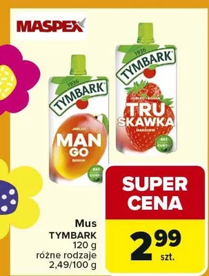 Mus różne rodzaje promocja w Carrefour Market