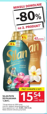 Płyn do płukania Silan Aromatherapy Relaxing Maldives promocja w Selgros