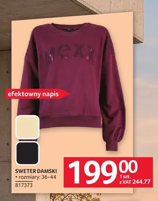 Sweter damski Mexx promocja w Selgros