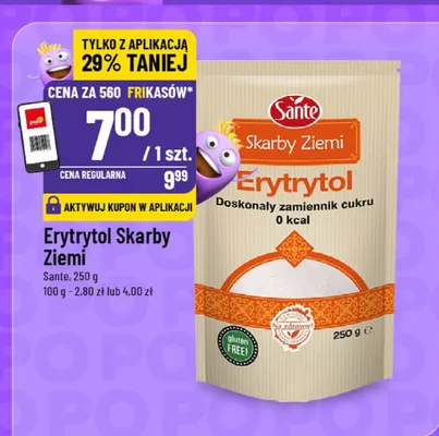 Erytrytol Skarby Ziemi promocja w POLOmarket