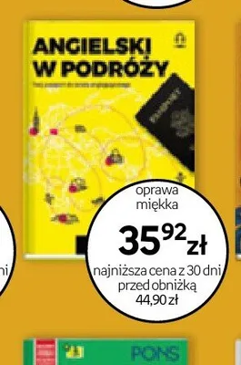 Książka Angielski w podróży oprawa miękka promocja w Empik