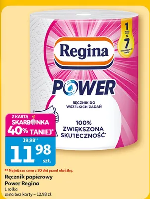 Ręcznik papierowy Power promocja w Auchan