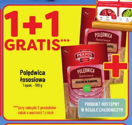 Polędwica łososiowa Pekpol promocja w POLOmarket