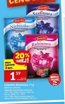Galaretka rubinowa Wodzisław promocja w Twój Market