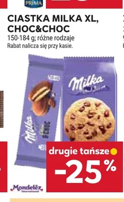 Ciastka Milka Choc & promocja w Stokrotka