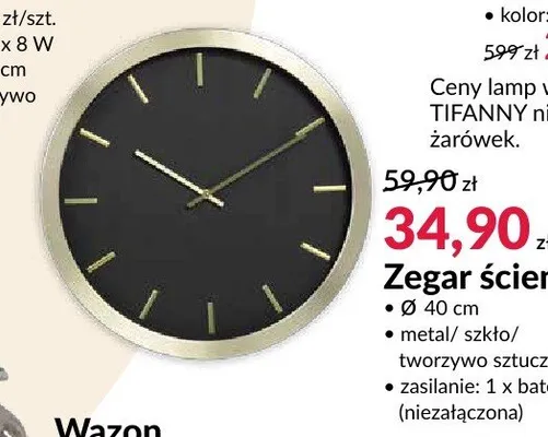 Zegar ścienny promocja w Salony Agata