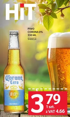 Piwo Corona 0% 330ML promocja w Selgros