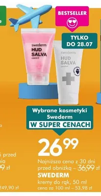 Kosmetyki Swederm promocja w Super-Pharm