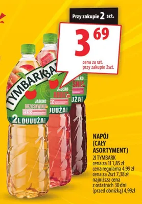 Napój Tymbark promocja w Arhelan