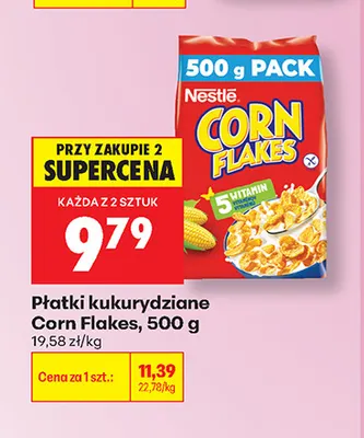 Płatki kukurydziane Nestlé Corn Flakes promocja w Biedronka