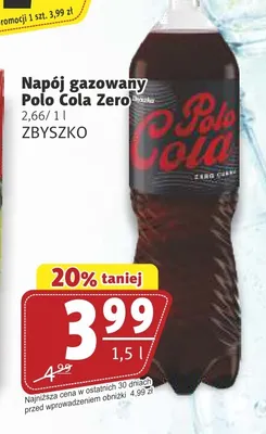 Napój gazowany Polo Cola Zero promocja w Prim Market