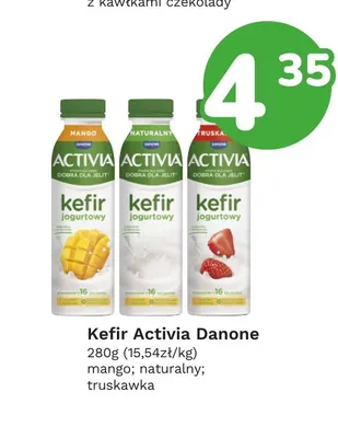 Kefir Activia truskawka promocja w Limonka