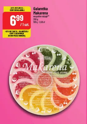 Galaretka Pomorzanka Makarena promocja w POLOmarket