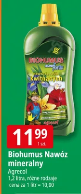 Biohumus Nawóz mineralny promocja w Leclerc