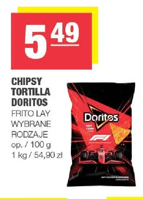 Chipsy tortilla Doritos promocja w SPAR