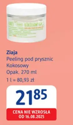 Peeling pod prysznic Kokosowy promocja w Drogerie DM