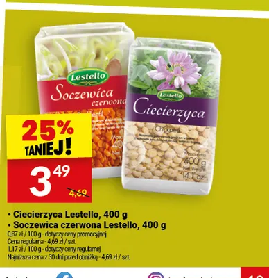 Ciecierzyca Lestello promocja w Twój Market