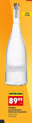 Wódka Łza Pszenicy Srebrna Czystość 40% promocja w Biedronka