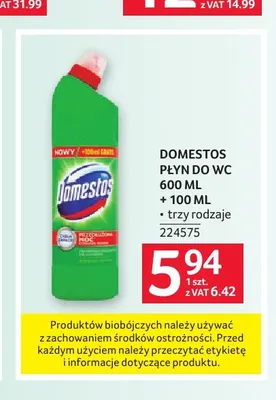 Płyn do WC Domestos promocja w Selgros